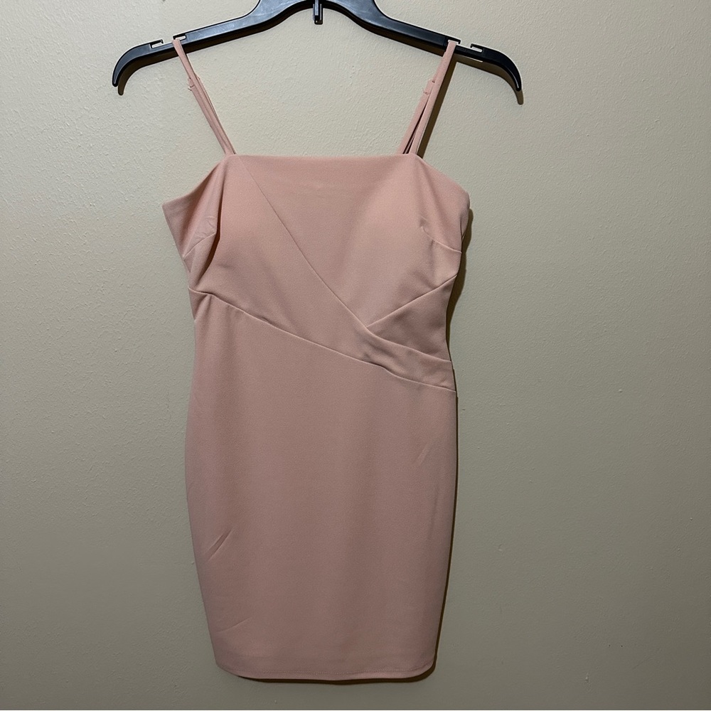 NWOT Midnight Doll Women's Pink Bodycon Dress Juniors Size 7 Cocktail Party